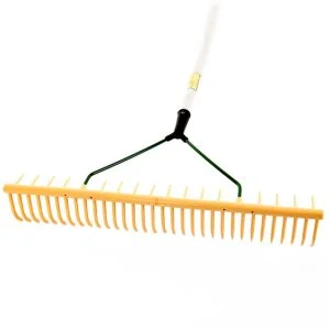 32P® Polypropylene Leaf/Grass/Soil Finishing Rake